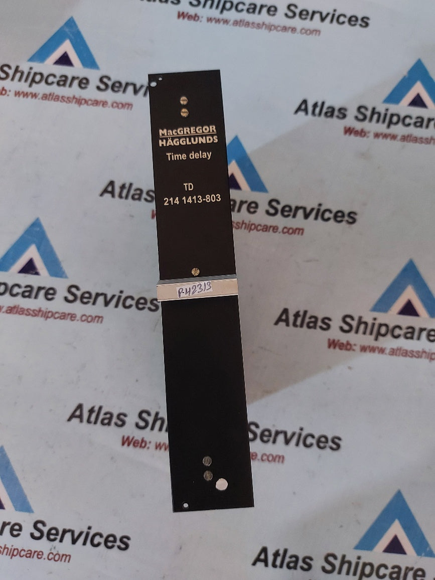 Macgregor Hagglunds TD 214 1413-803 Time Delay Pcb Card